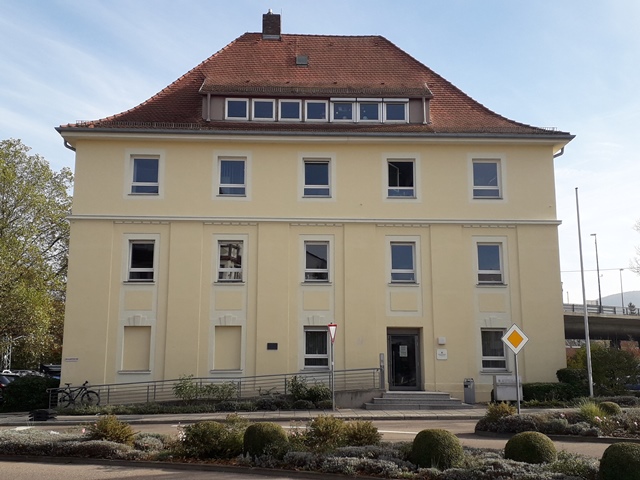 Ein Bild vom Gebäude des Amtsgerichts Aalen